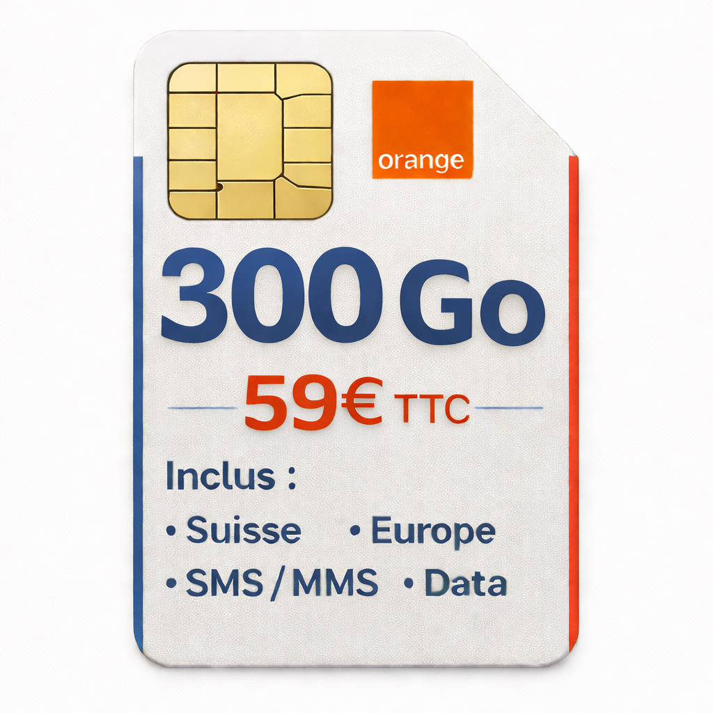 Forfait 300 Go - Réseau ORANGE