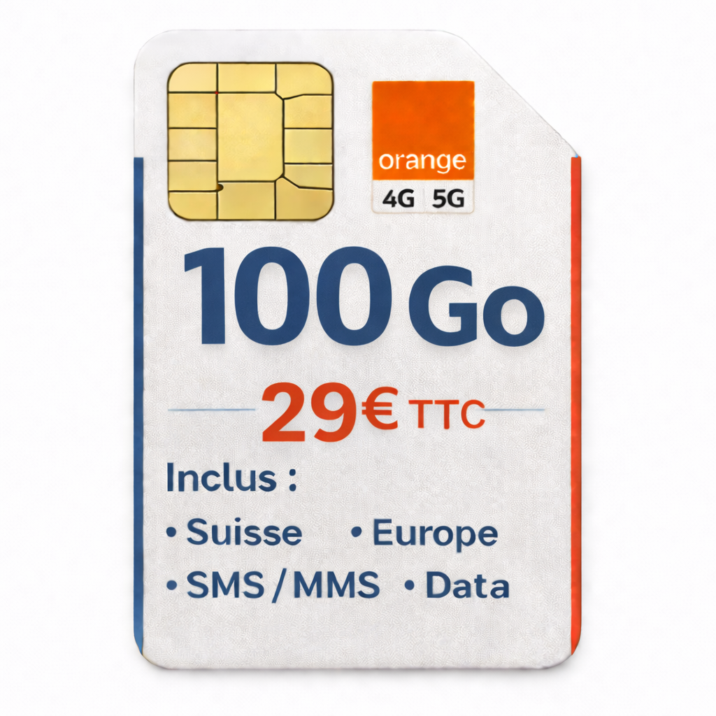 Forfait 100 Go - Réseau ORANGE