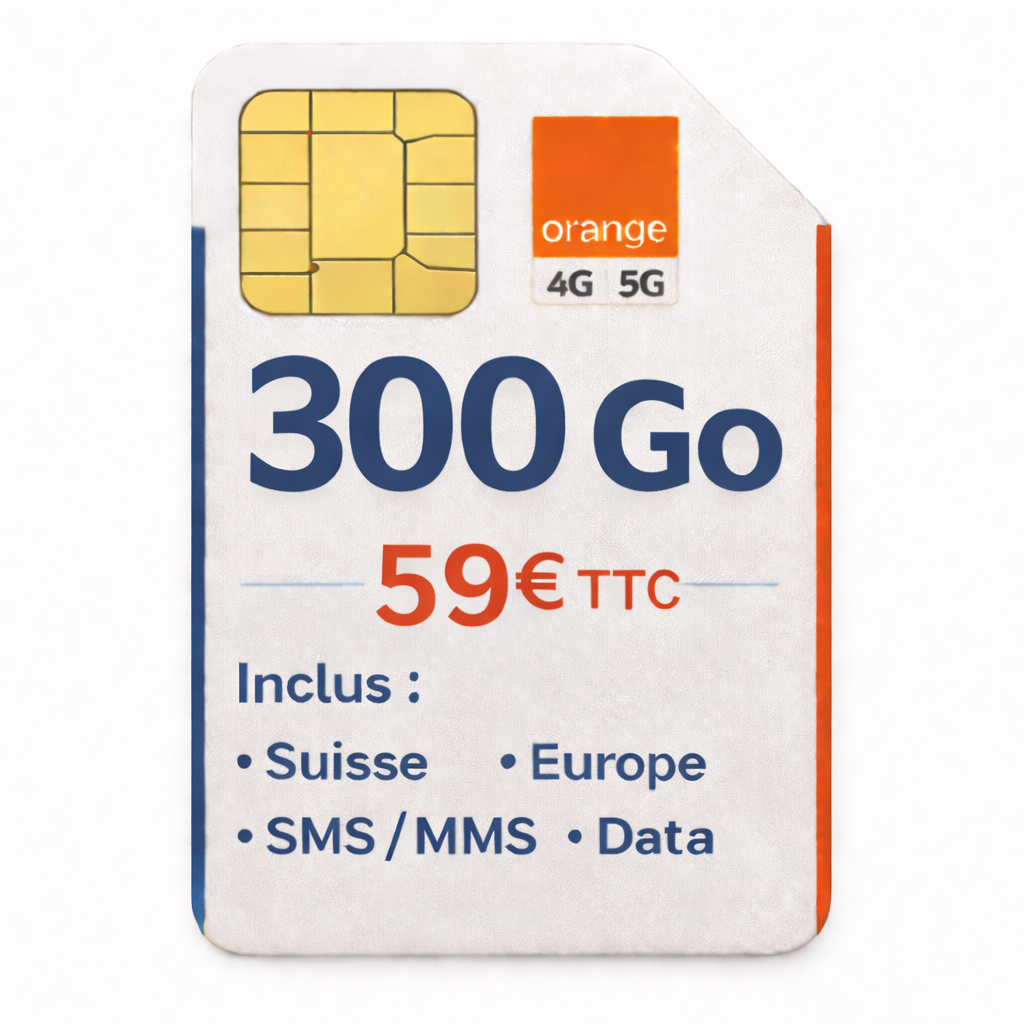 Forfait 300 Go - Réseau ORANGE